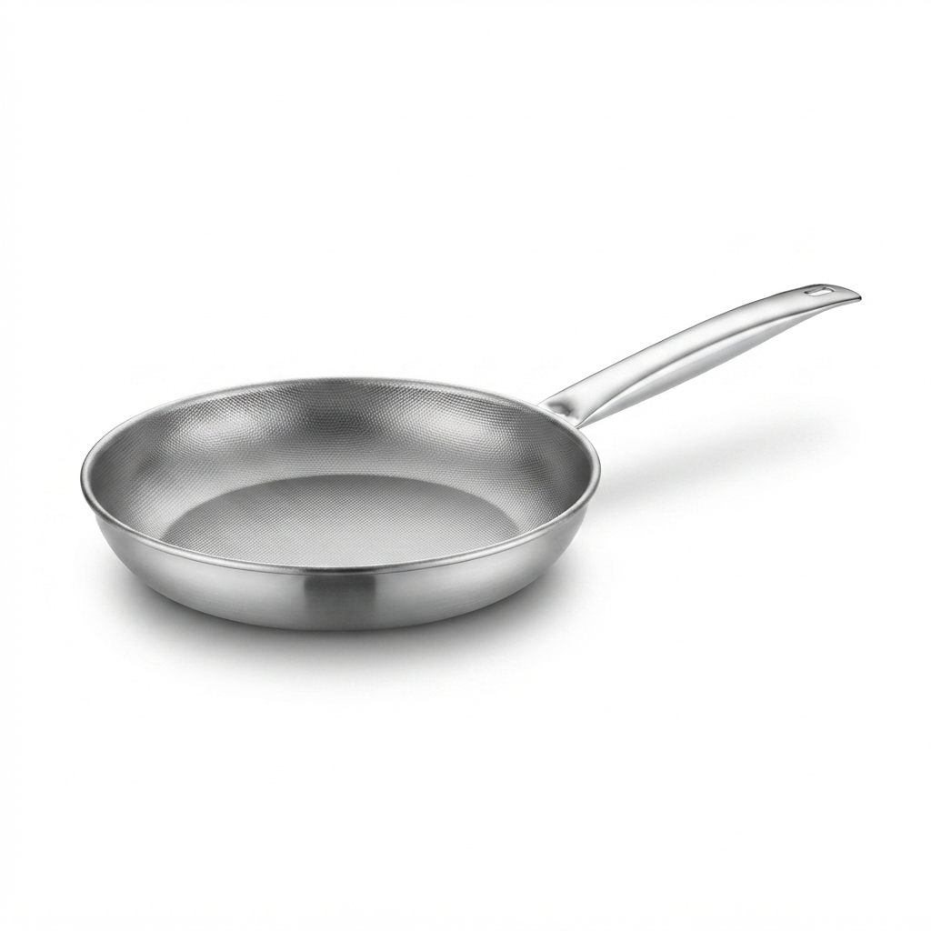 Frigideira inox Antiaderente Indução 20cm – Steel Pan