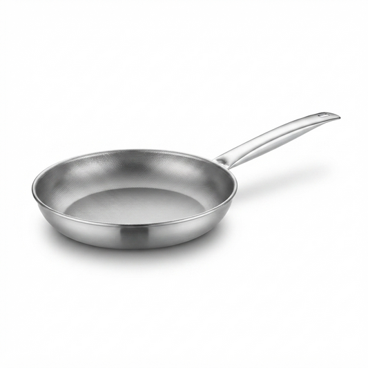 Frigideira inox Antiaderente Indução 24cm – Steel Pan