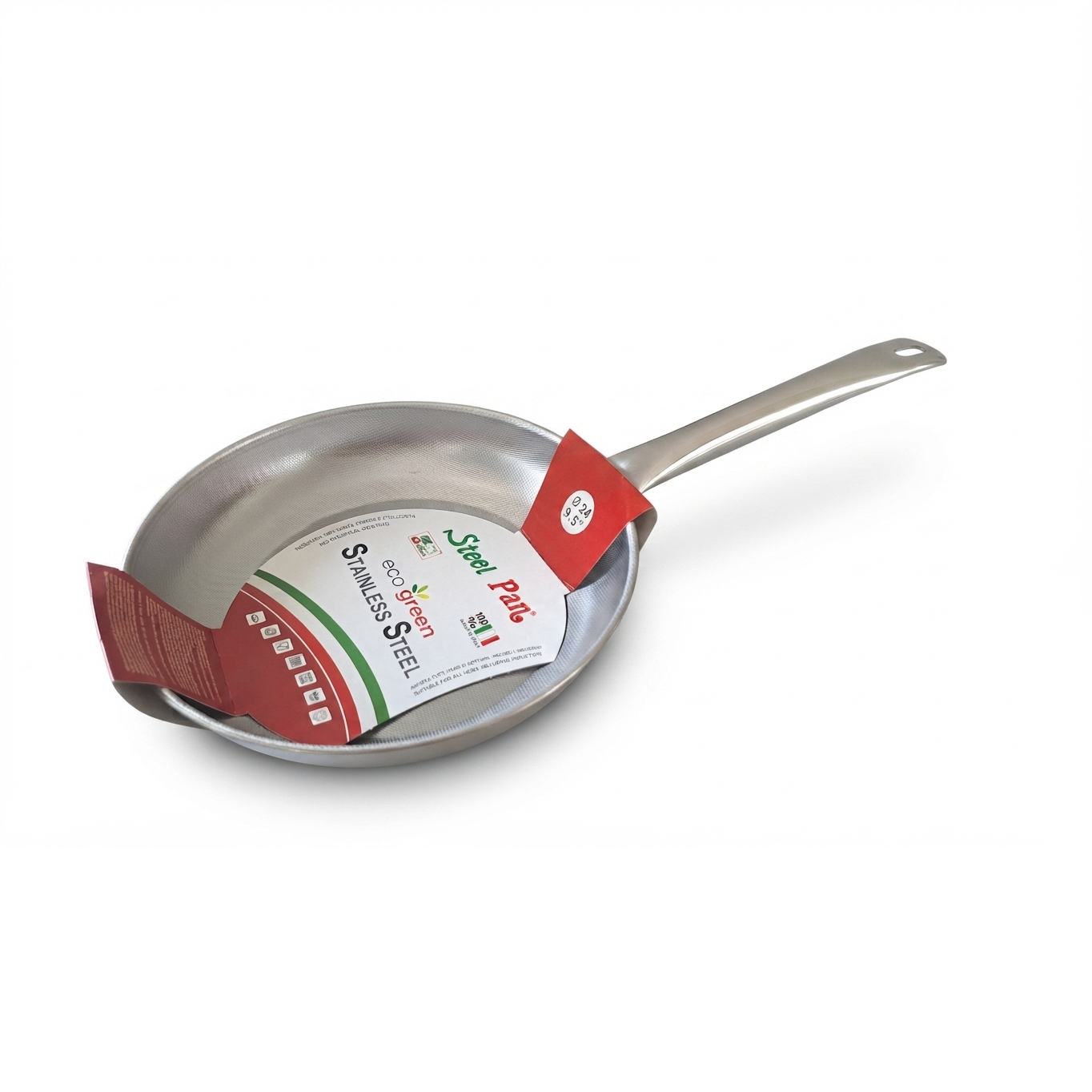 Frigideira inox Antiaderente Indução 20cm – Steel Pan