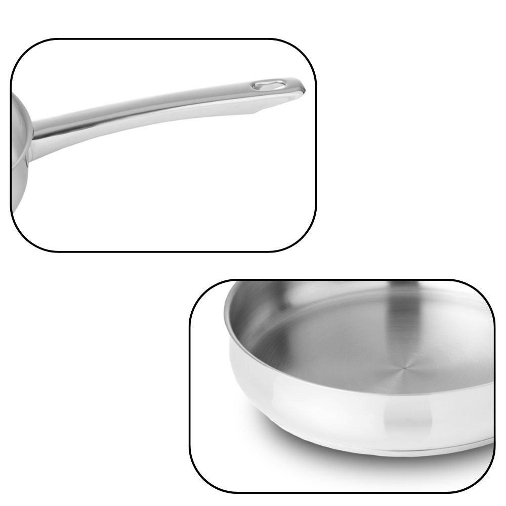 Frigideira inox com cabo Silampos Europa