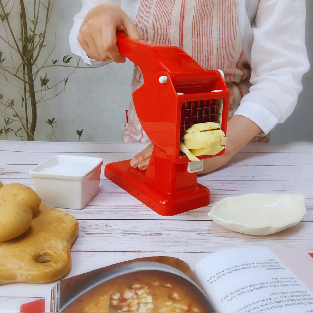 maquina cortar batatas Rigamonti