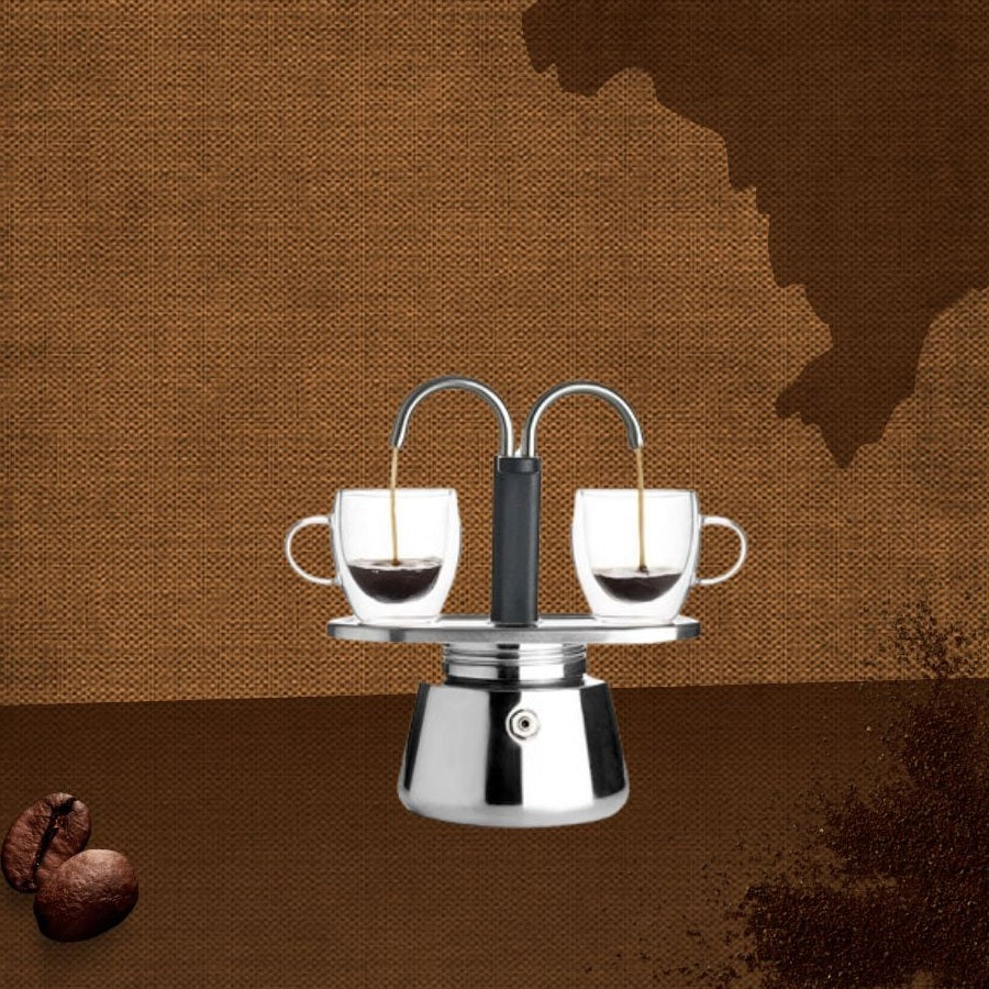 Cafeteira expresso para 2 chavenas Ibili