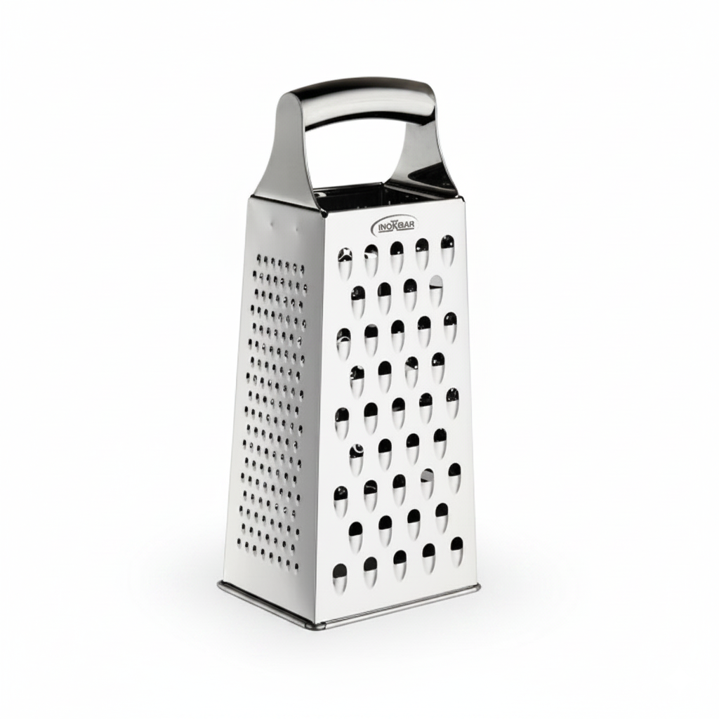Ralador de legumes 4 faces inox - Inoxibar