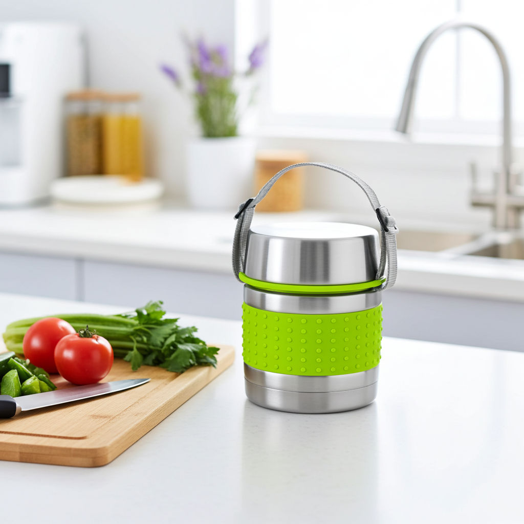 Termos para comida quente em inox da Ibili