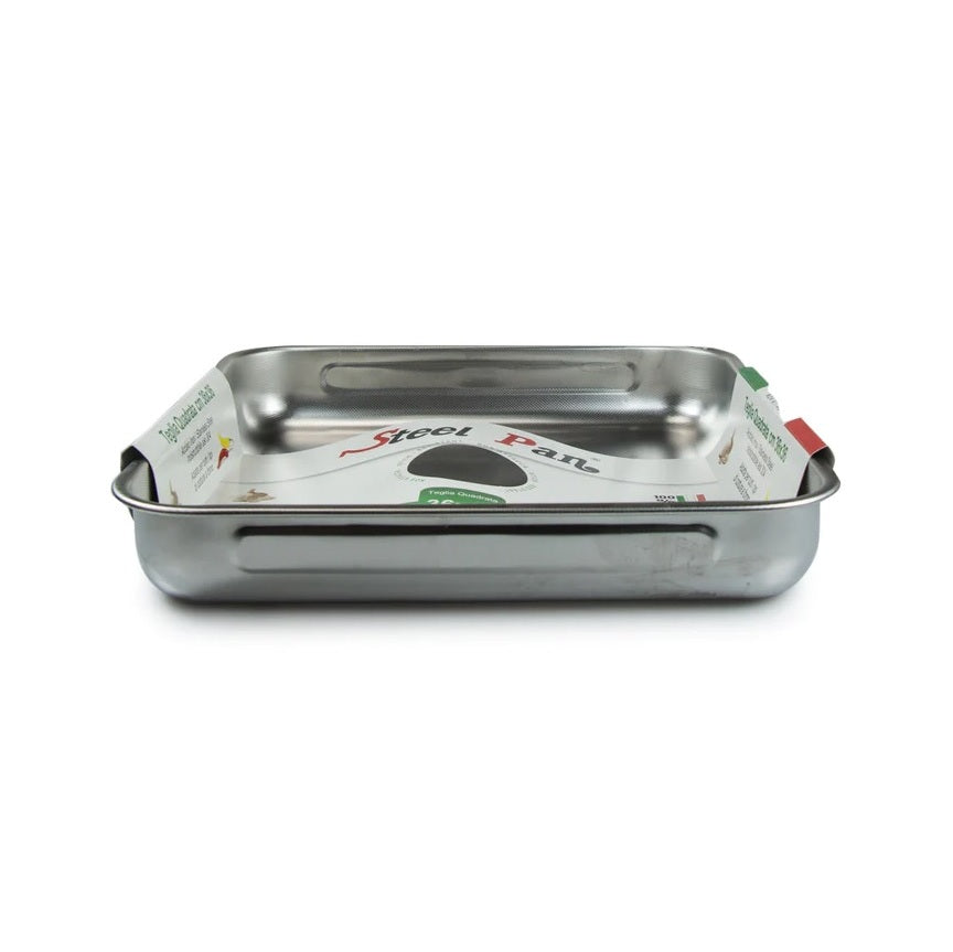 Assadeira inox antiaderente