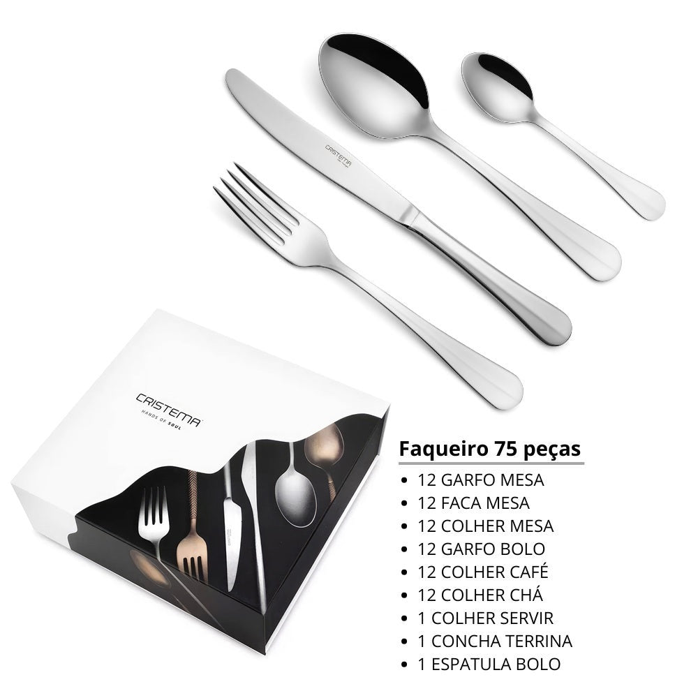 Faqueiro Cristema Baguete