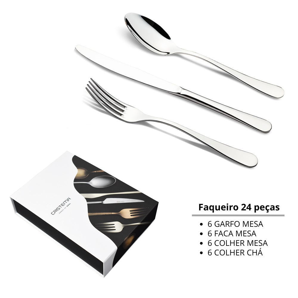 Faqueiro Cristema Volga