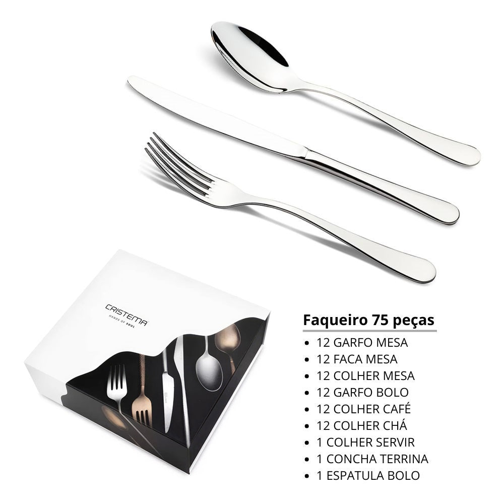 Faqueiro Cristema Volga