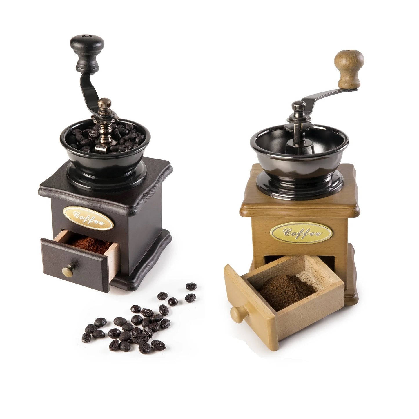 moinho de café manual vintage