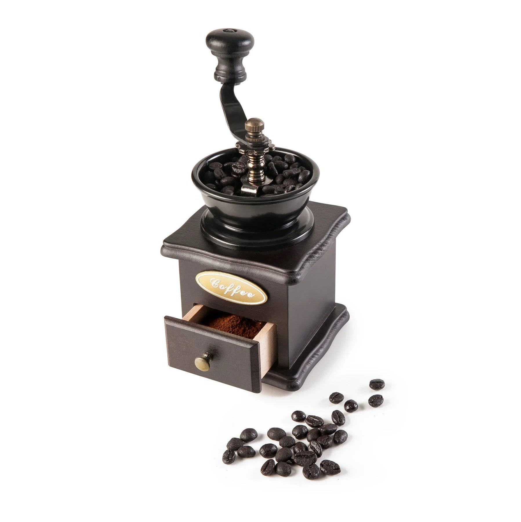 moinho de café manual vintage