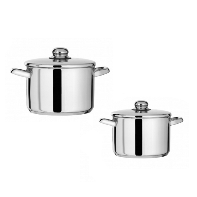 Panela inox com asas Artame - linha Concorde