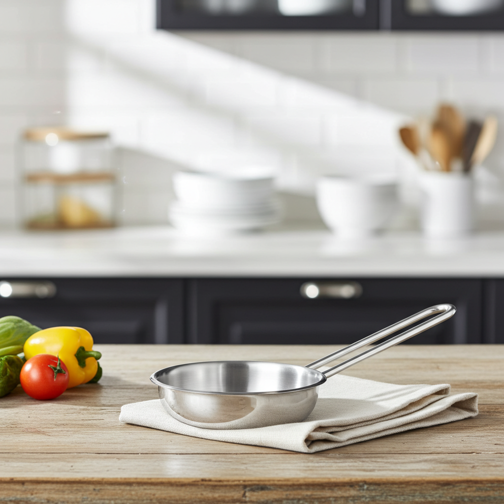 Mini Frigideira inox para indução - Inoxibar