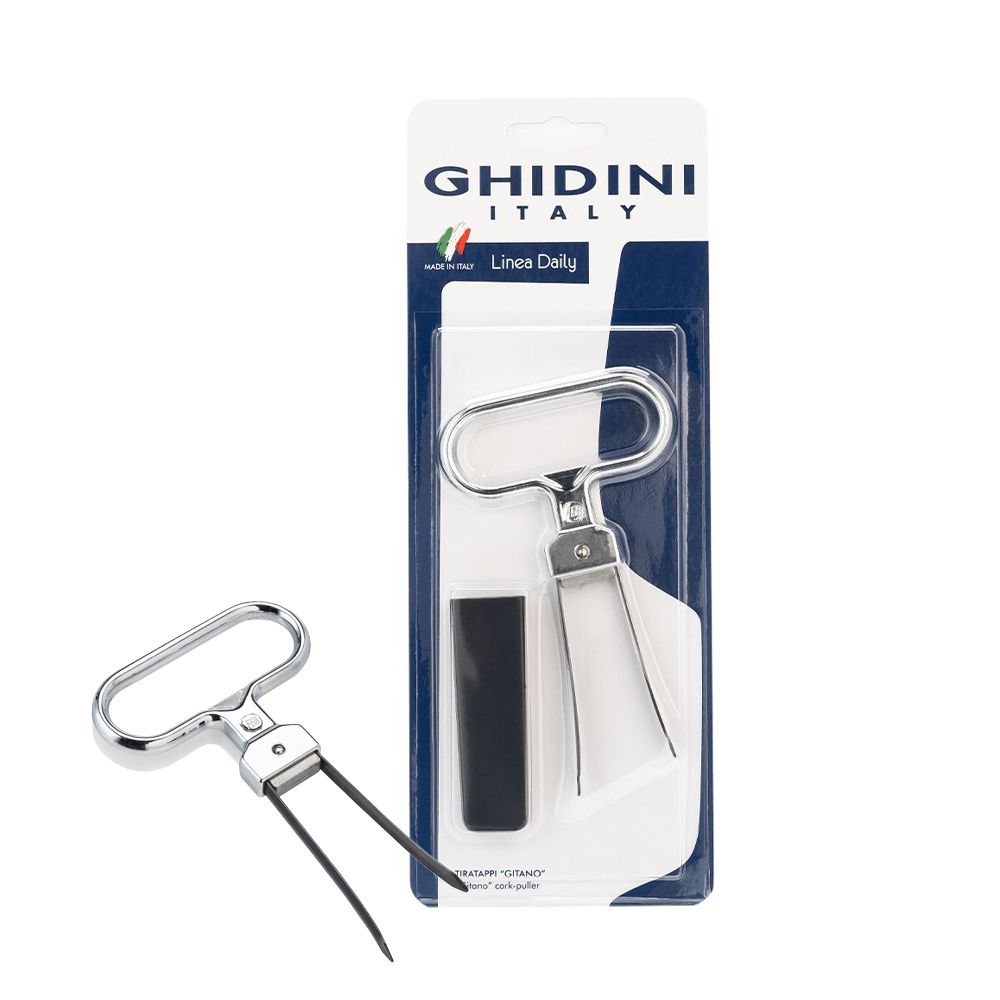 Saca rolhas de lâminas para vinhos velhos - Ghidini