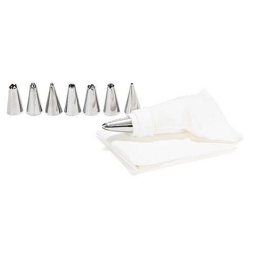 saco pasteleiro reutilizável com bicos inox Patisse