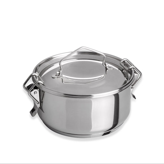 Marmita em inox com fundo termico Artame