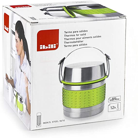 Termos para comida quente em inox da Ibili
