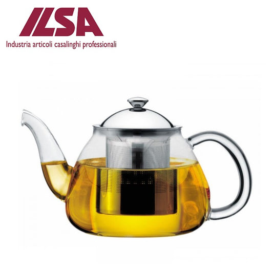 Bule de vidro com infusor - Ilsa Italy
