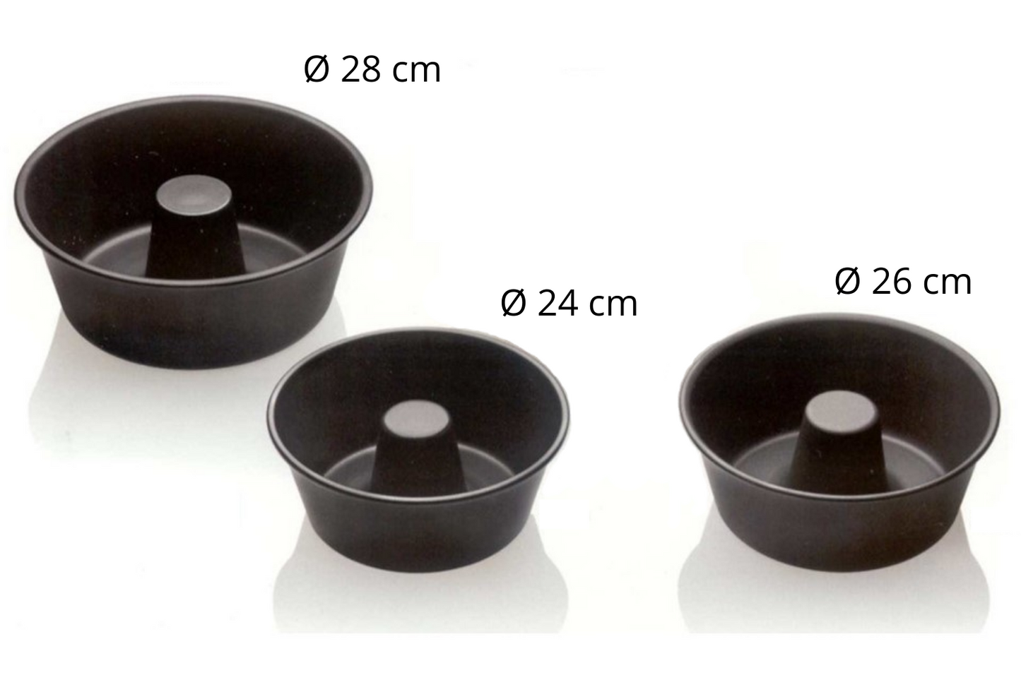 Forma pão de ló antiaderente - Linha Bioflon