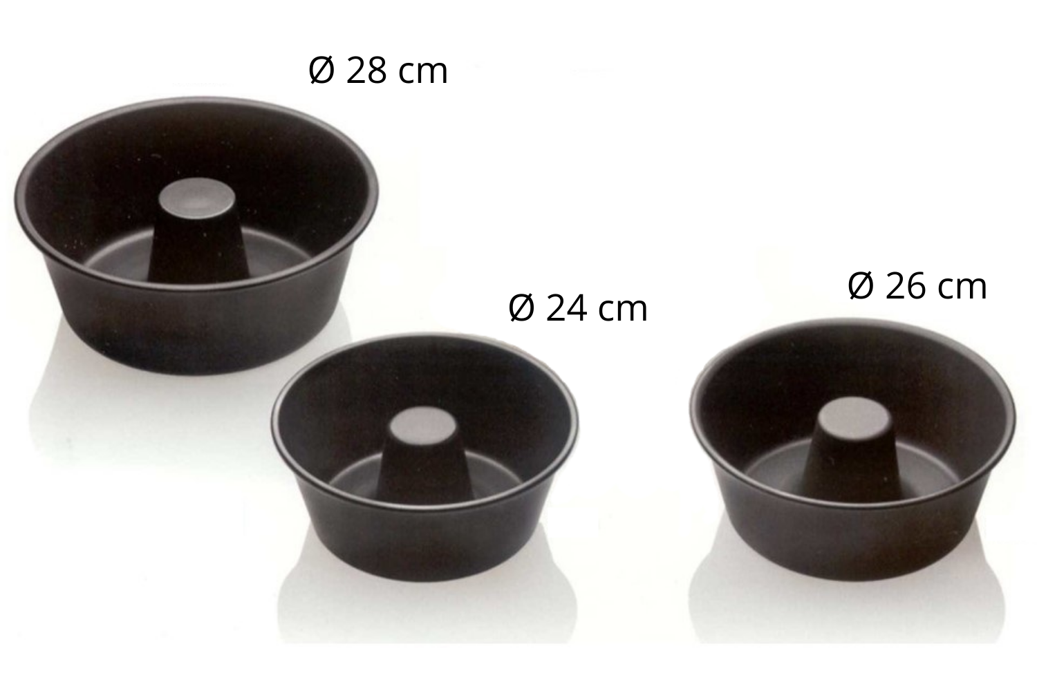 Forma pão de ló antiaderente - Linha Bioflon