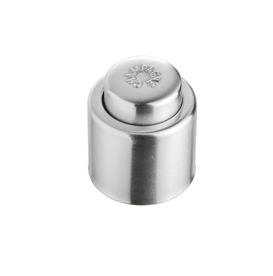 Rolha hermética inoxidável para champanhe - Na cozinha Silva