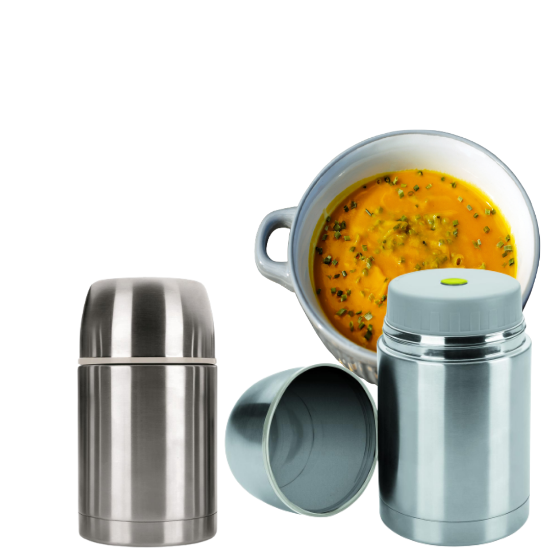 Termos para comida inox - Ibili - cozinha silva